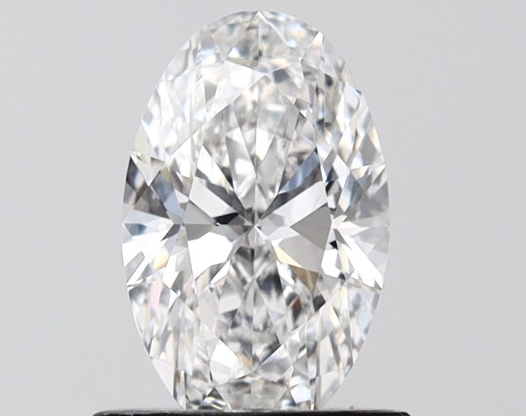 1 ct lab-grown Oval Diamond