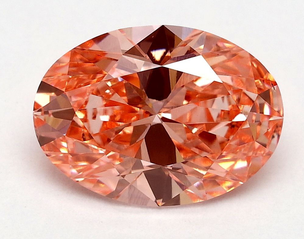 2.01 ct. oval Lab Grown Diamond front image
