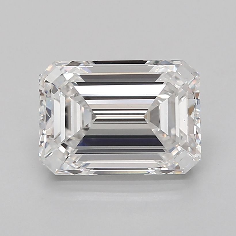 3.04 ct. emerald Lab Grown Diamond front image