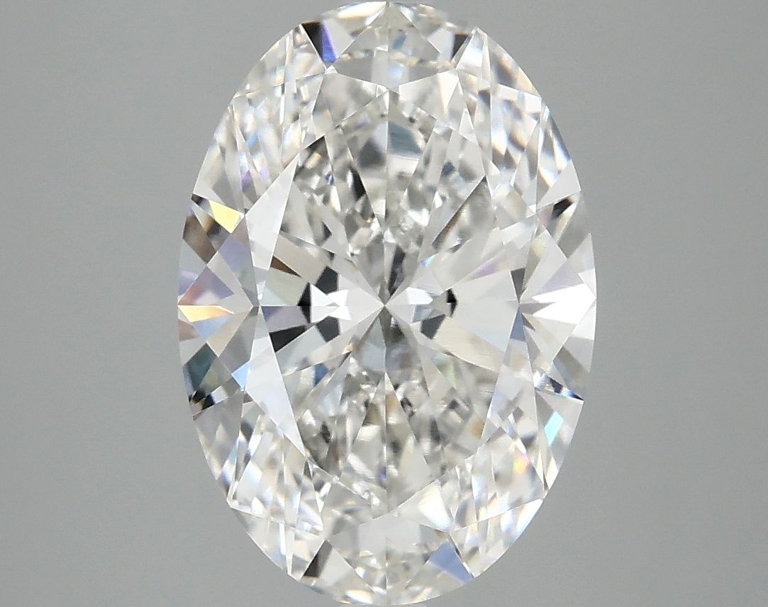 3.98 ct. oval Lab Grown Diamond front image