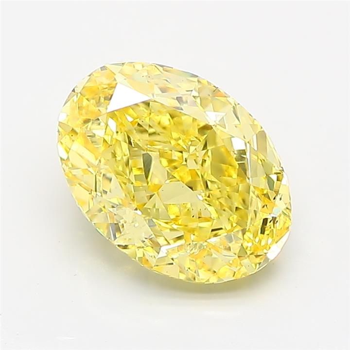 3.07 ct. oval Lab Grown Diamond front image