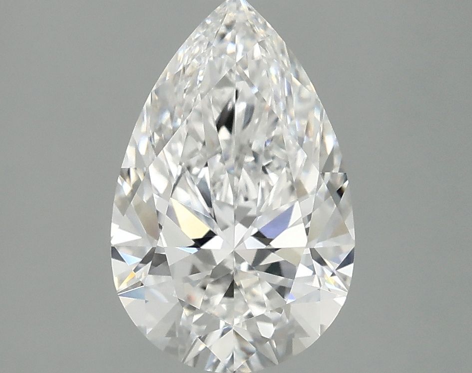 2.10 ct. pear Lab Grown Diamond front image