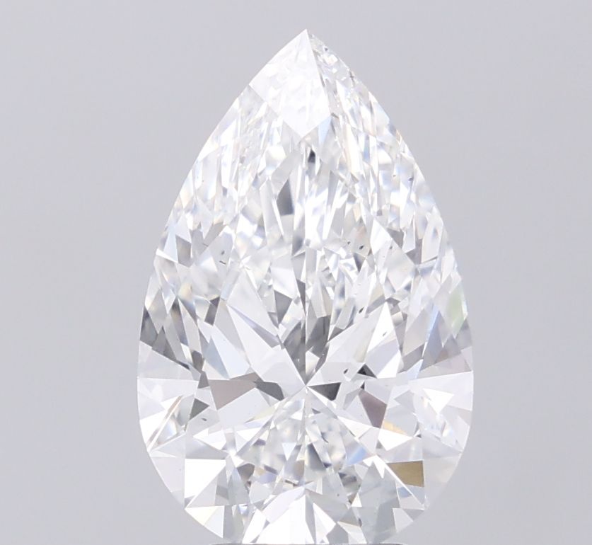 4.07 ct. pear Lab Grown Diamond front image