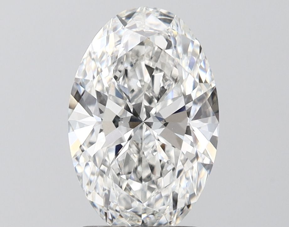 2.06 ct. oval Lab Grown Diamond front image