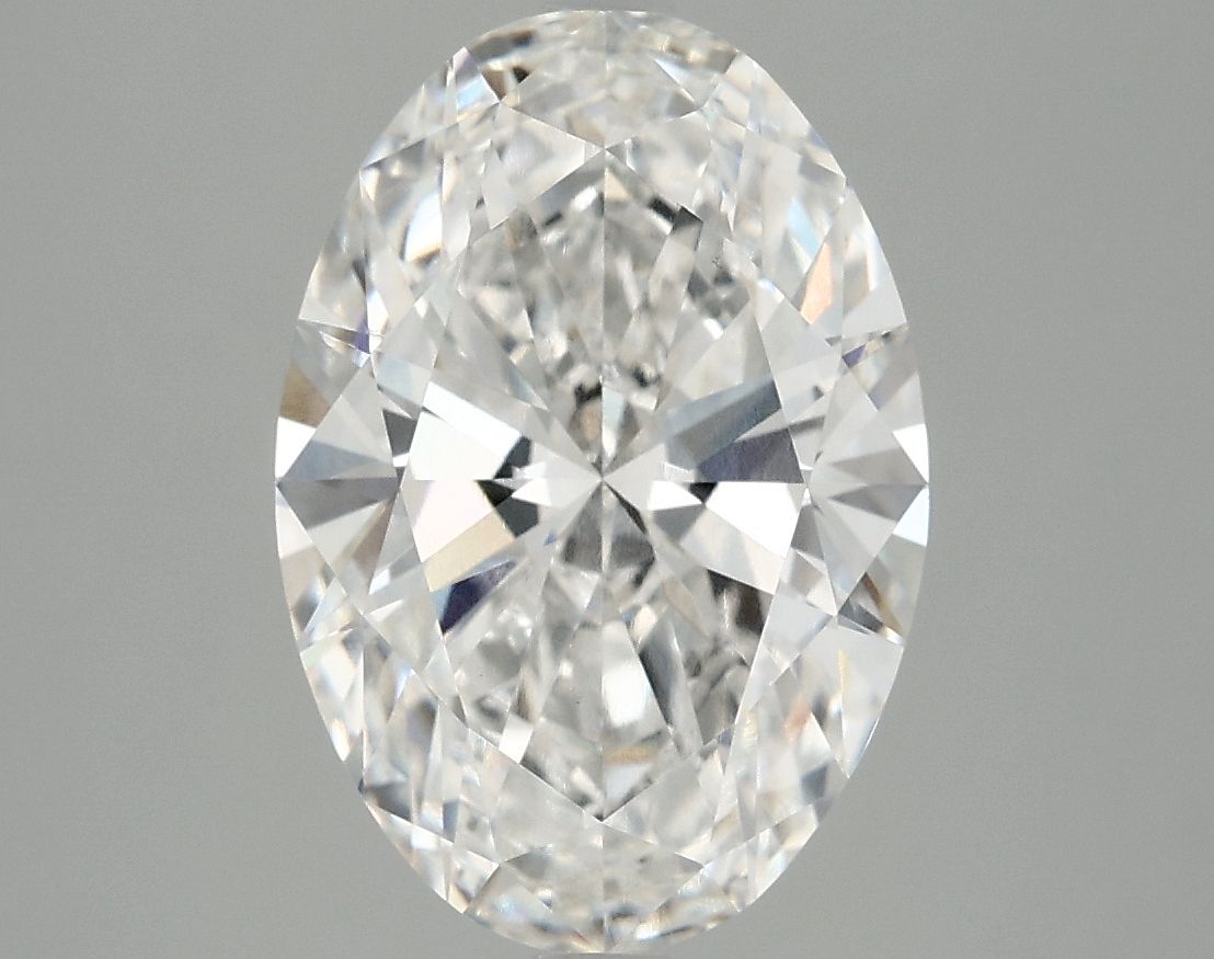 3.86 ct. oval Lab Grown Diamond front image