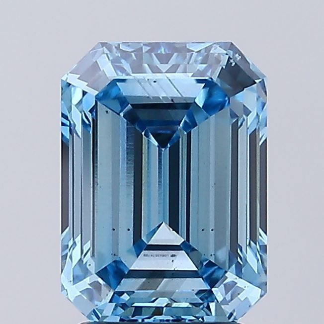 3.02 ct. emerald Lab Grown Diamond front image