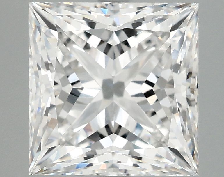 4.17 ct. princess Lab Grown Diamond front image