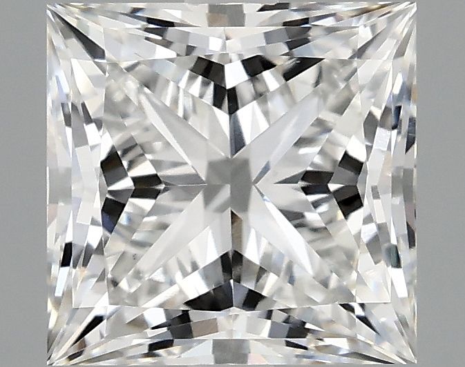 2.10 ct. princess Lab Grown Diamond front image