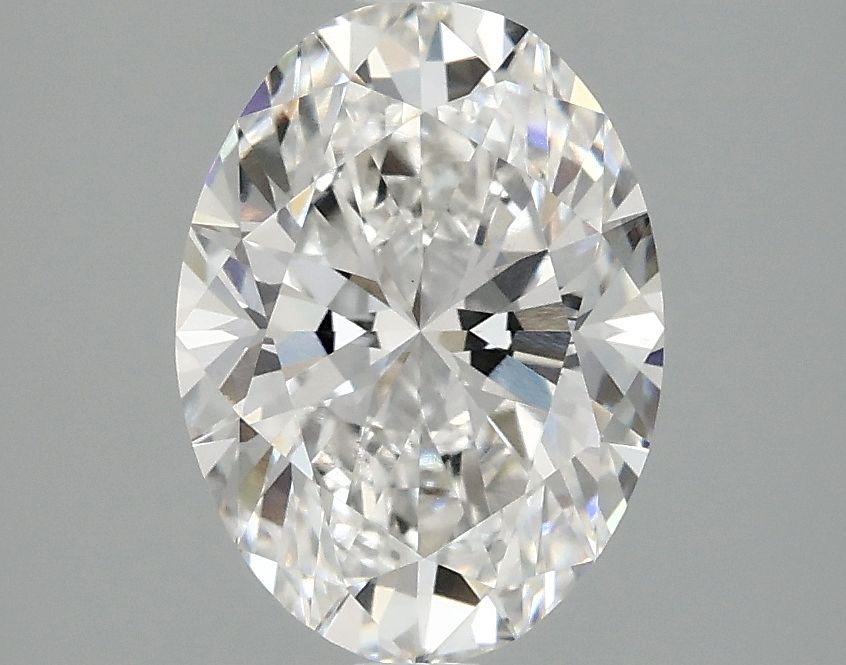 2.10 ct. oval Lab Grown Diamond front image