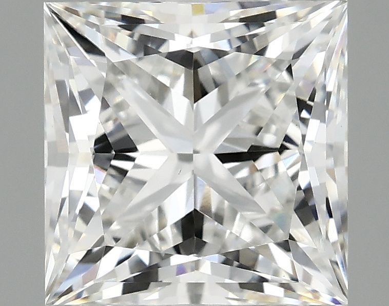 2.10 ct. princess Lab Grown Diamond front image