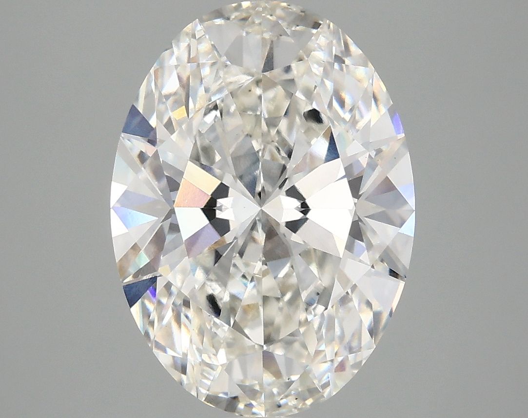 4.06 ct. oval Lab Grown Diamond front image
