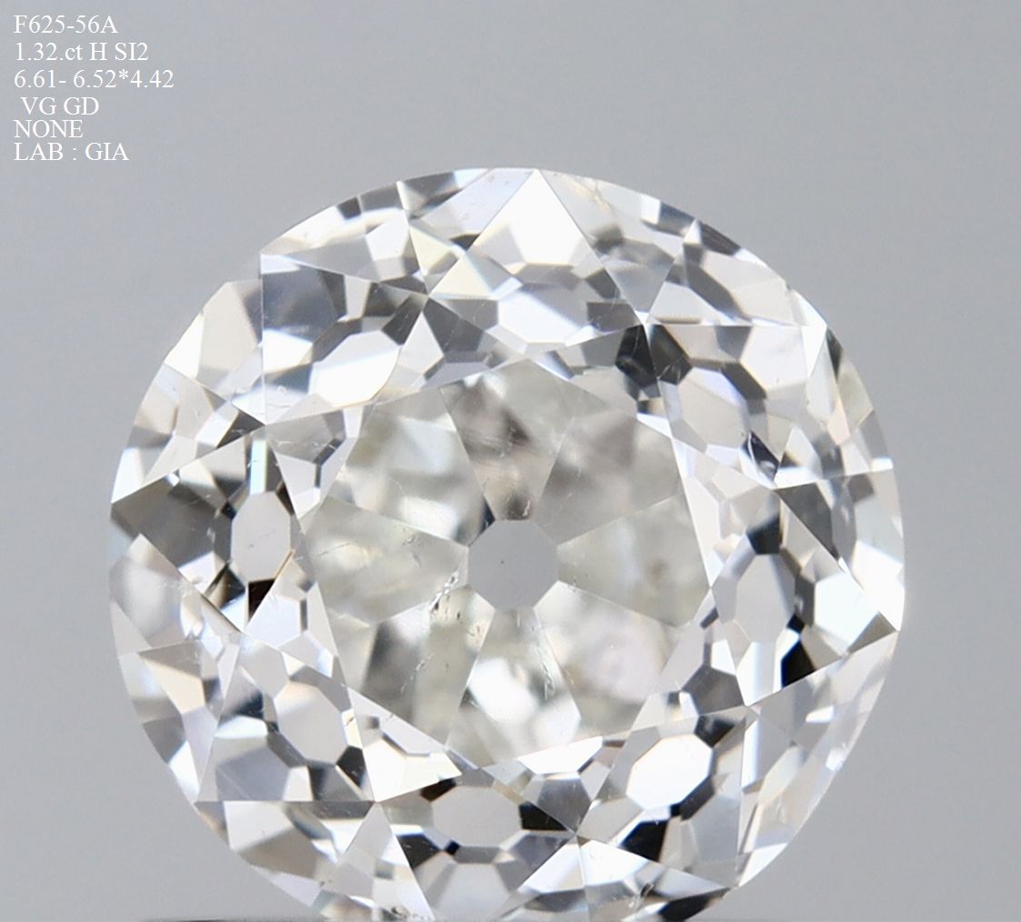 1.32 ct European cut Diamond