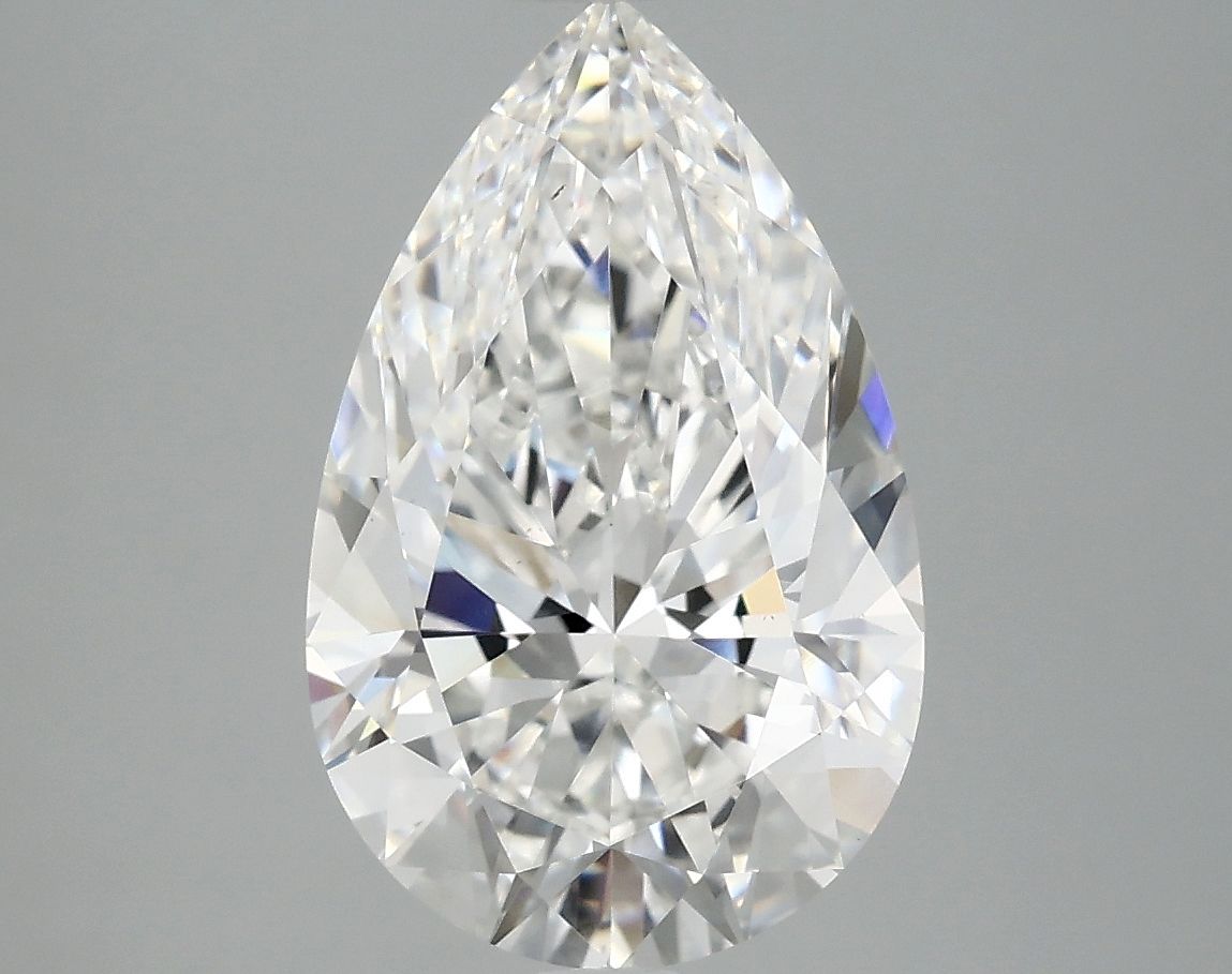 3.97 ct. pear Lab Grown Diamond front image