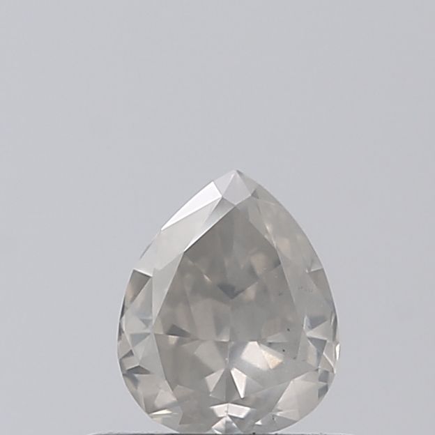 0.36 Carat Pear Diamond Salt and Pepper VVS2