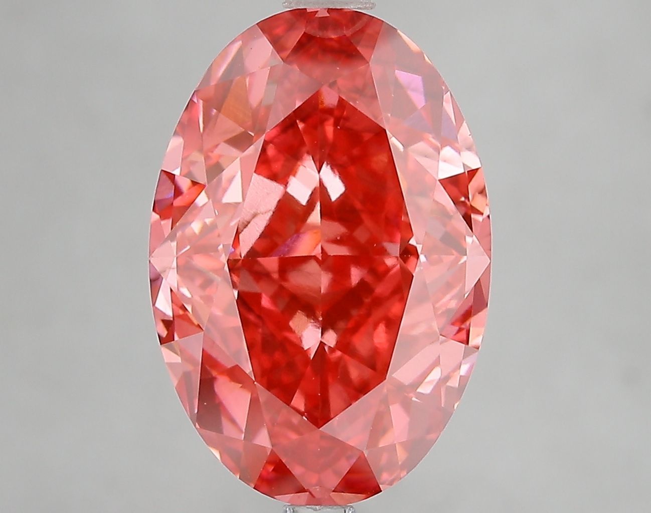 7.53 ct. oval Lab Grown Diamond front image