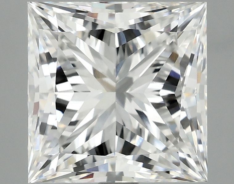 4.09 ct. princess Lab Grown Diamond front image