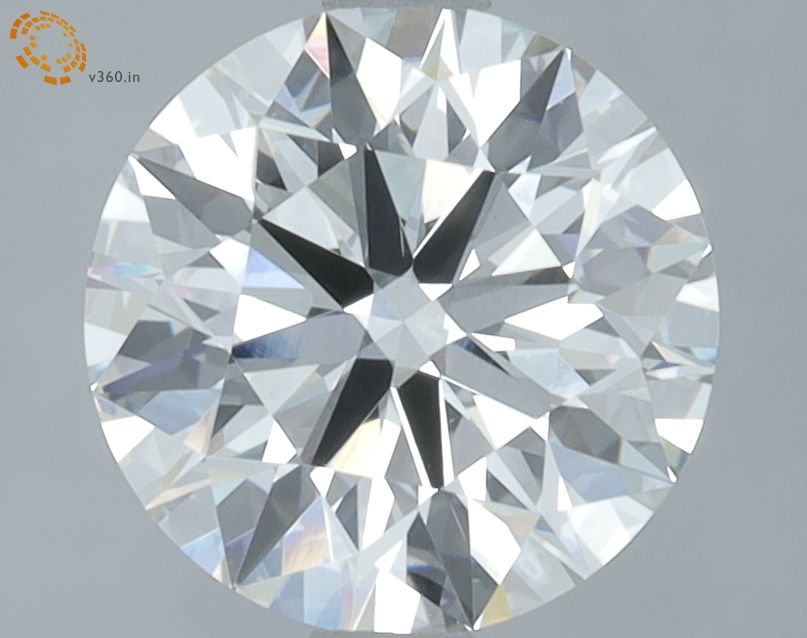 2.50 ct. round Lab Grown Diamond front image