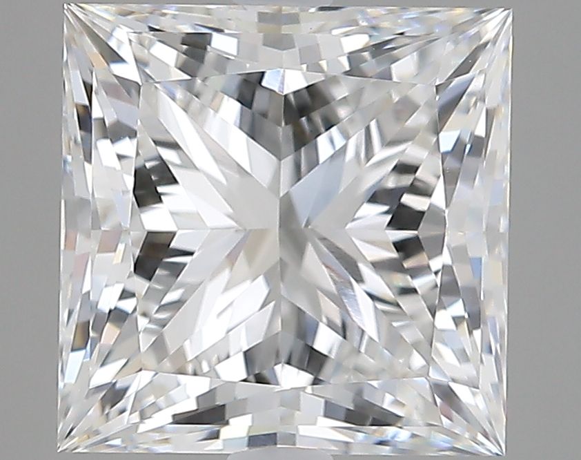 4.64 ct. princess Lab Grown Diamond front image