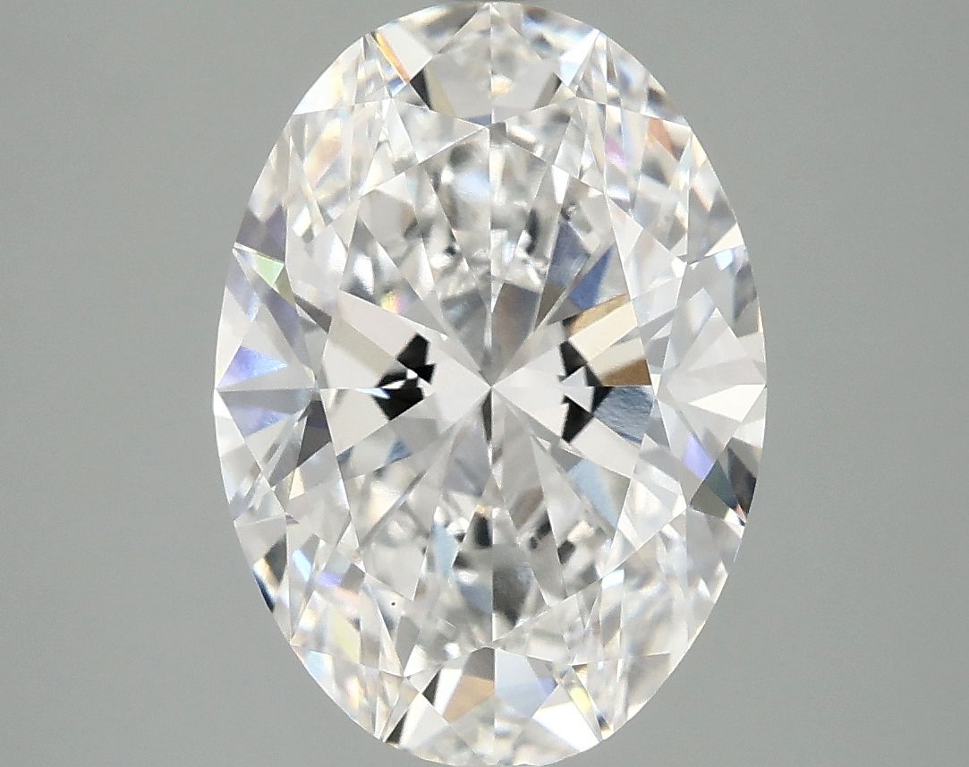 4.10 ct. oval Lab Grown Diamond front image