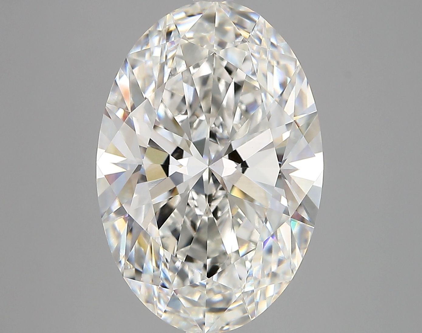 7.01 ct. oval Lab Grown Diamond front image