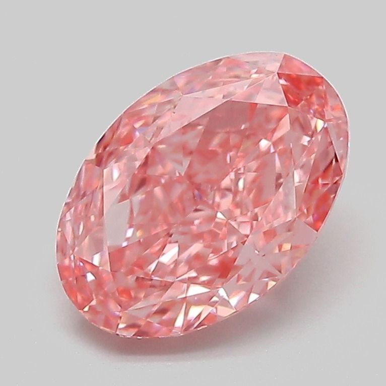2.02 ct. oval Lab Grown Diamond front image