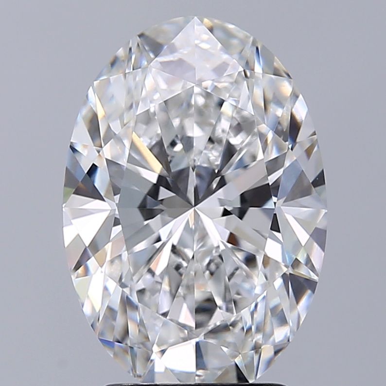 2.75 ct. oval Lab Grown Diamond front image