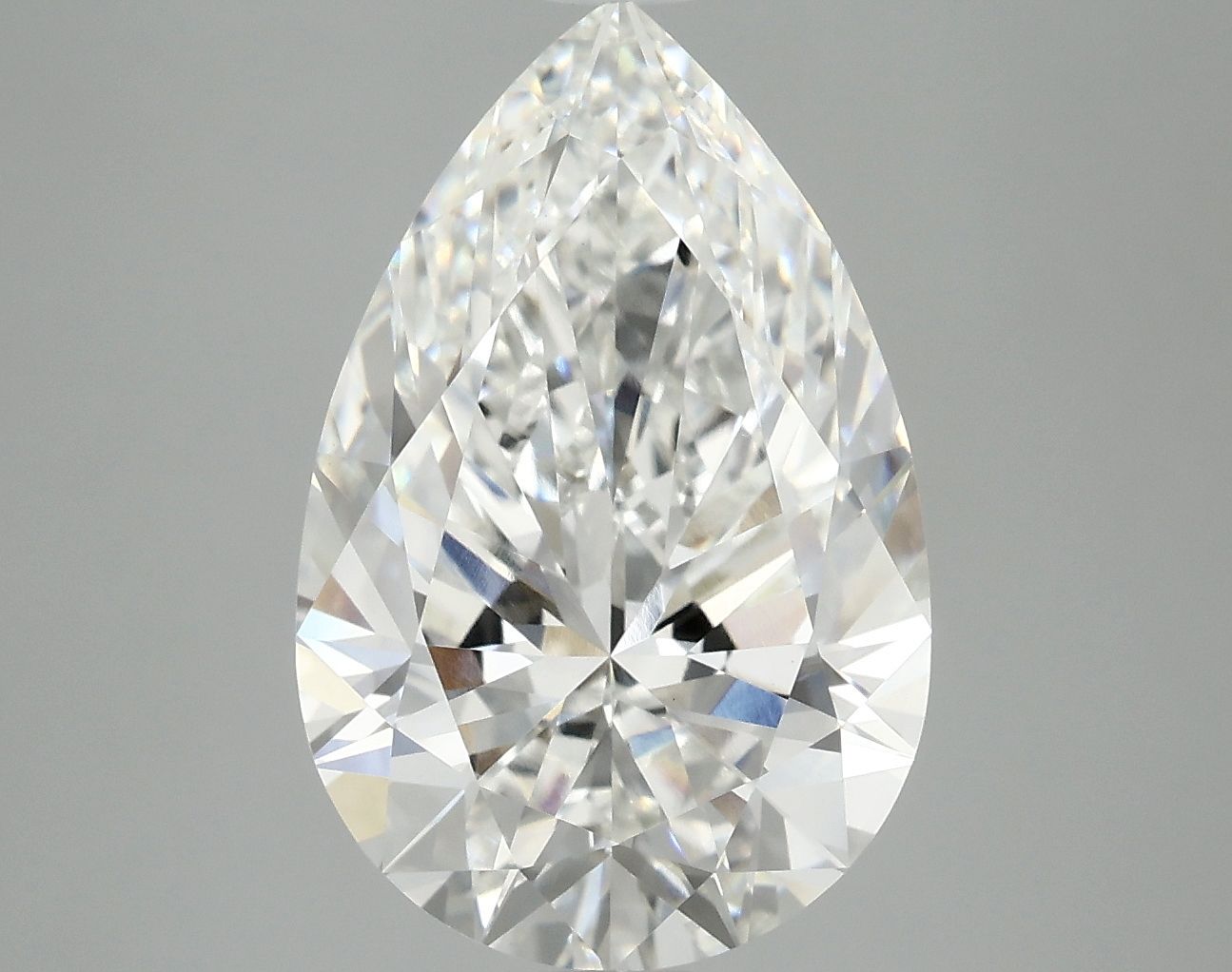 5.09 ct. pear Lab Grown Diamond front image