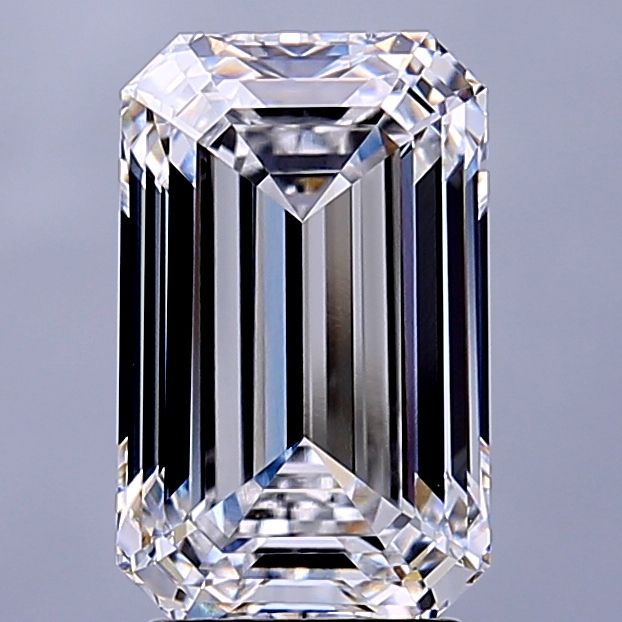 3.21 ct. emerald Lab Grown Diamond front image