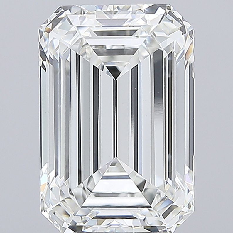 7.90 ct. emerald Lab Grown Diamond front image