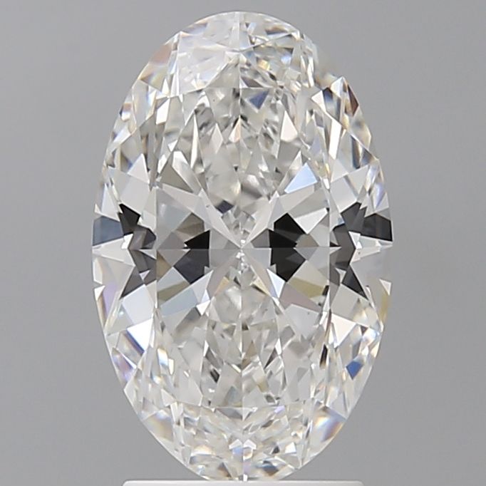 2.59 ct. oval Lab Grown Diamond front image