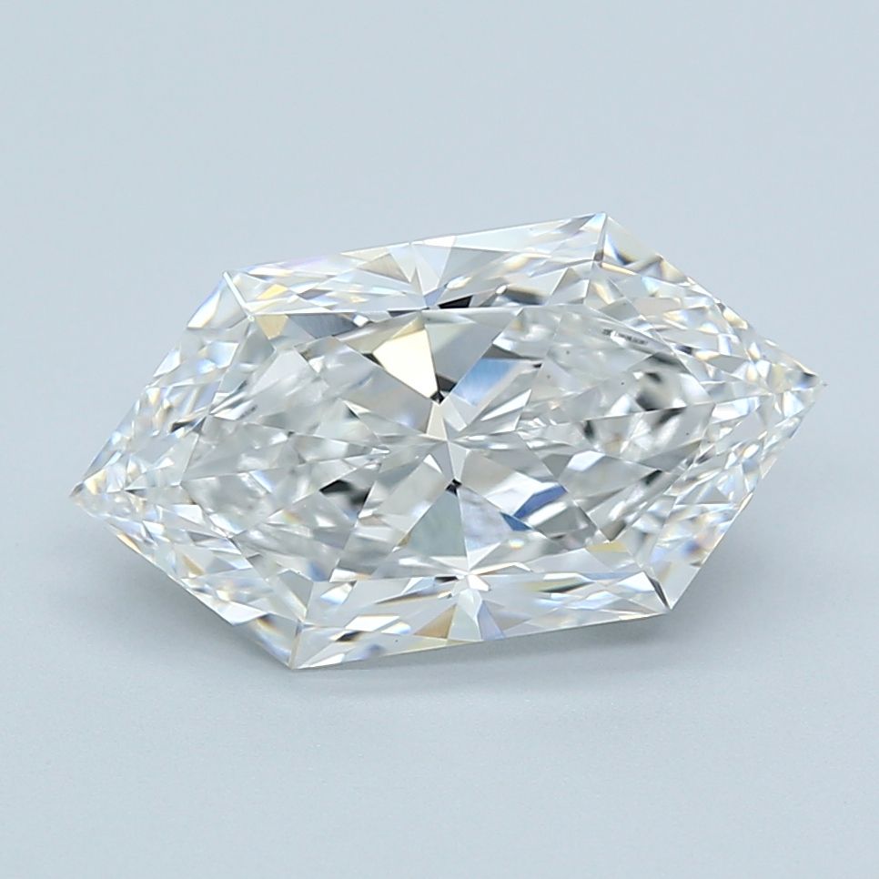 5.05 ct lab-grown Hexagonal Diamond