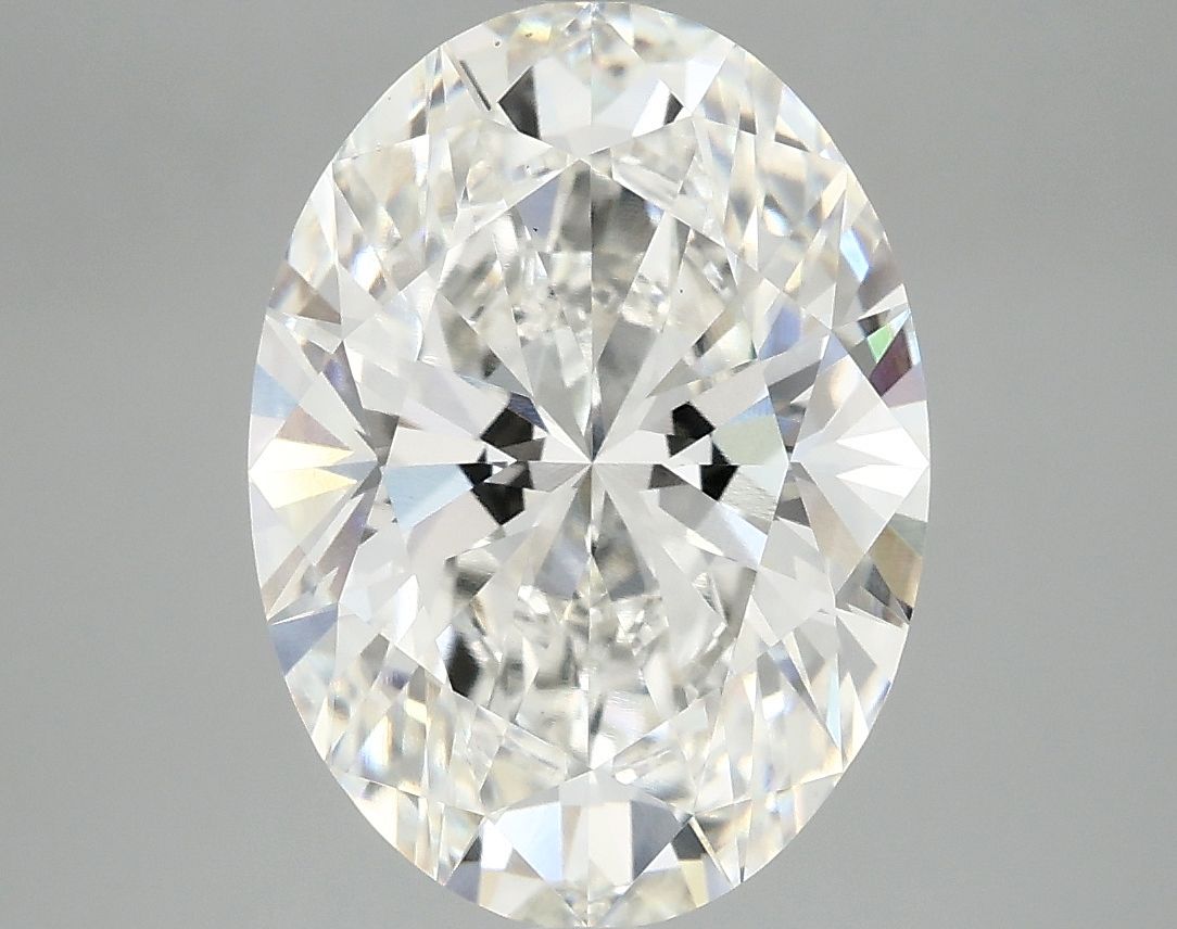 4.09 ct. oval Lab Grown Diamond front image