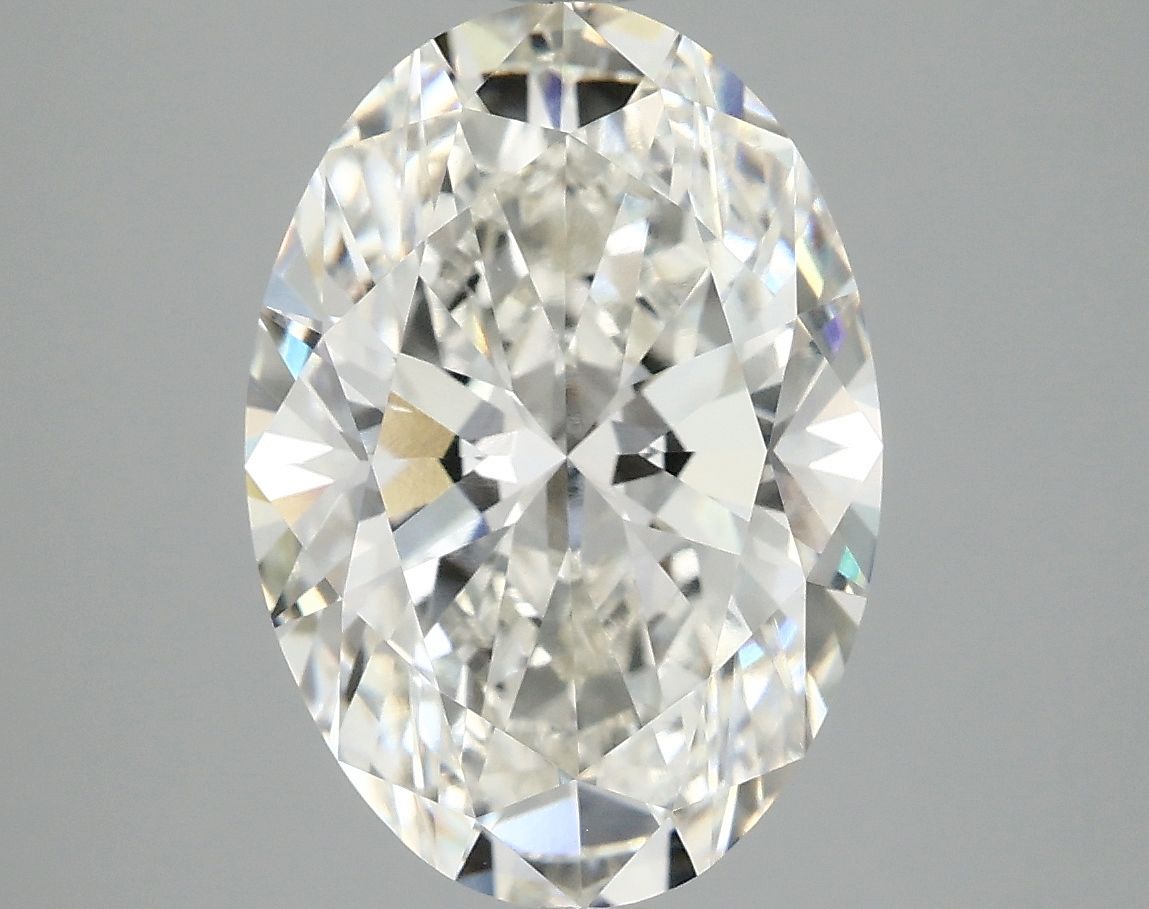 4.05 ct. oval Lab Grown Diamond front image