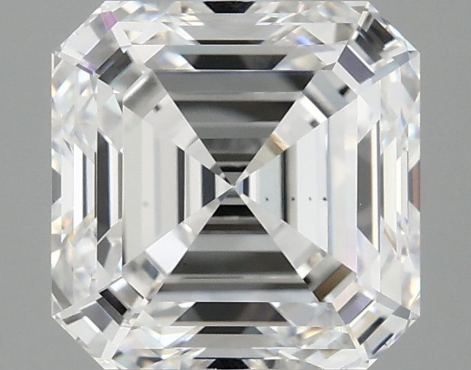 3.1 carat e VS2 EX Cut IGI asscher diamond