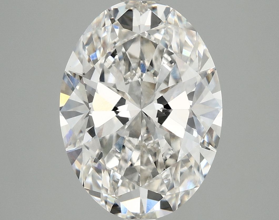 3.95 ct. oval Lab Grown Diamond front image