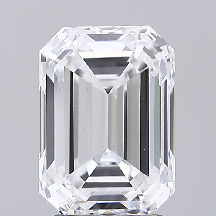 3.02 ct. emerald Lab Grown Diamond front image