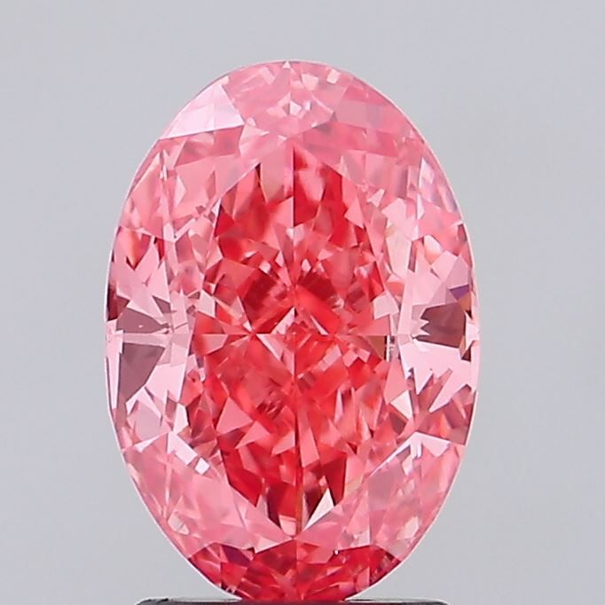 2.04 ct. oval Lab Grown Diamond front image