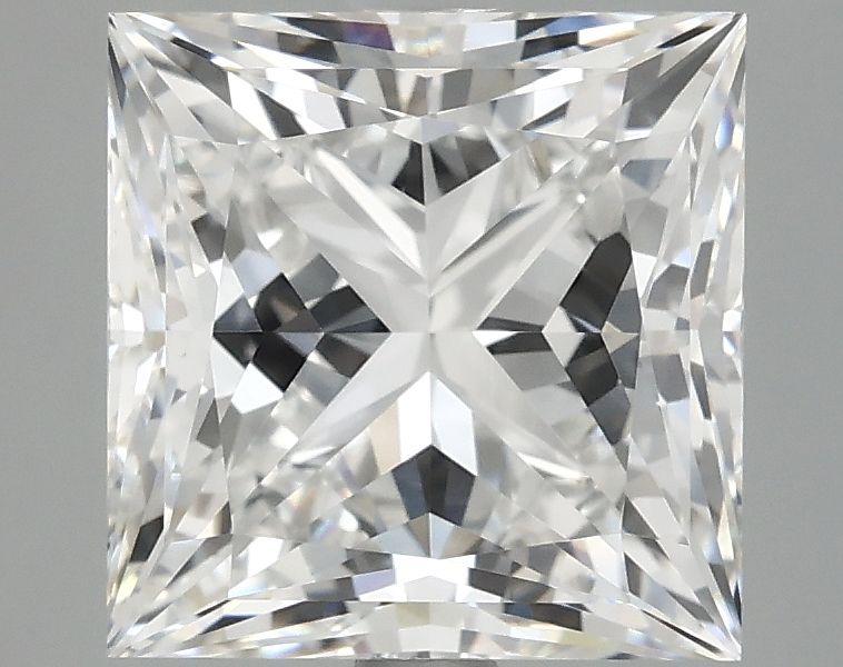 4.08 ct. princess Lab Grown Diamond front image