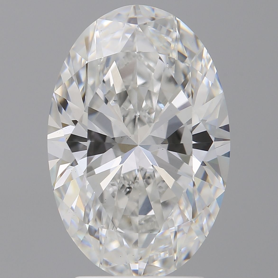 3.57 ct. oval Lab Grown Diamond front image
