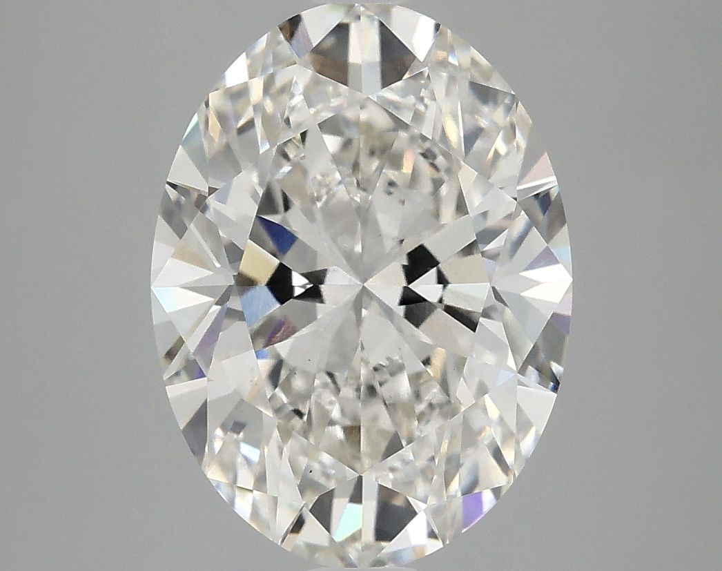 4.07 ct. oval Lab Grown Diamond front image
