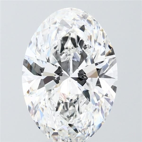 4.08 ct. oval Lab Grown Diamond front image