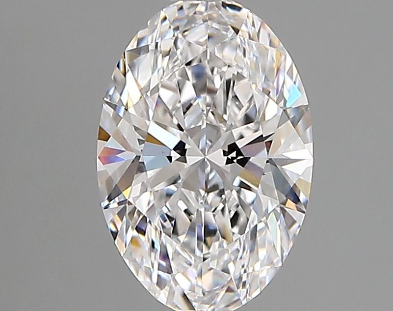 1.36 ct. oval Lab Grown Diamond front image