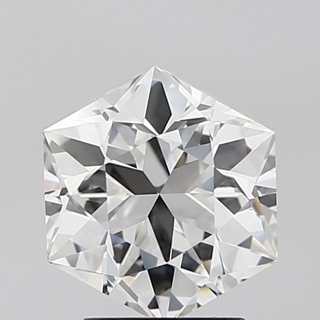 2.7 ct lab-grown Hexagonal Diamond