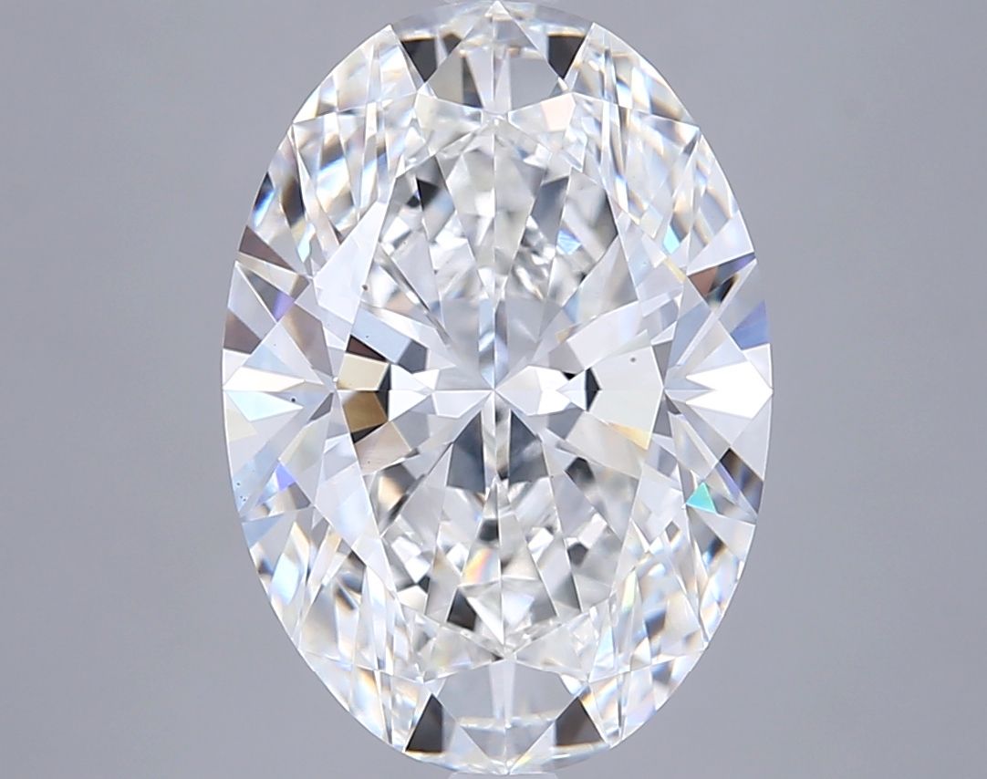 5.06 ct. oval Lab Grown Diamond front image