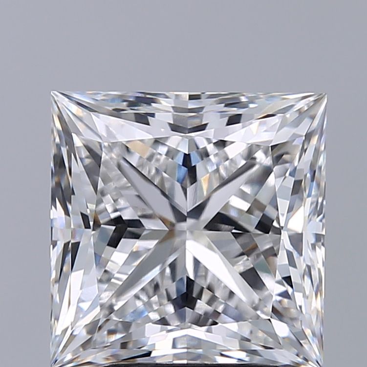 3.37 ct. princess Lab Grown Diamond front image
