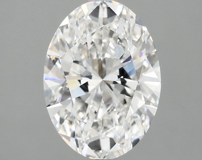 2.06 ct. oval Lab Grown Diamond front image