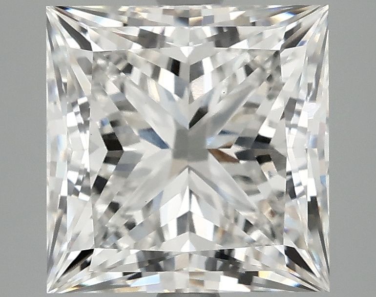 4.17 ct. princess Lab Grown Diamond front image