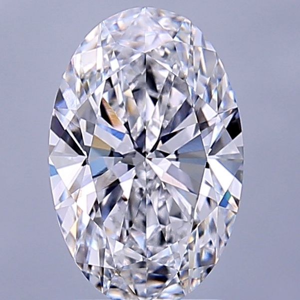2.02 ct. oval Lab Grown Diamond front image