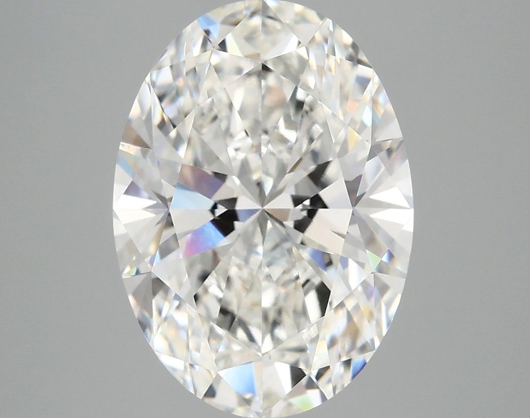 4.05 ct. oval Lab Grown Diamond front image