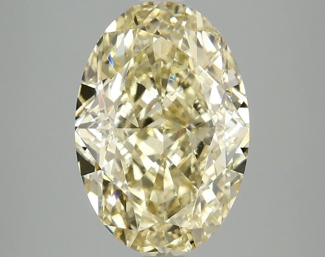 5.08 ct. oval Lab Grown Diamond front image